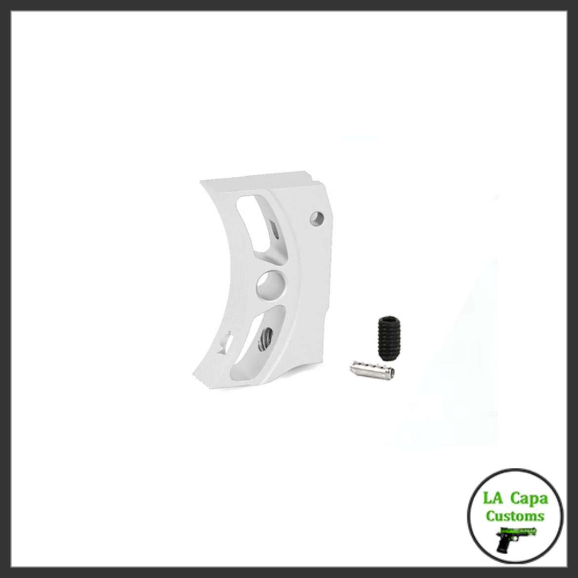 EDGE "S2" Style Aluminum Trigger - Silver