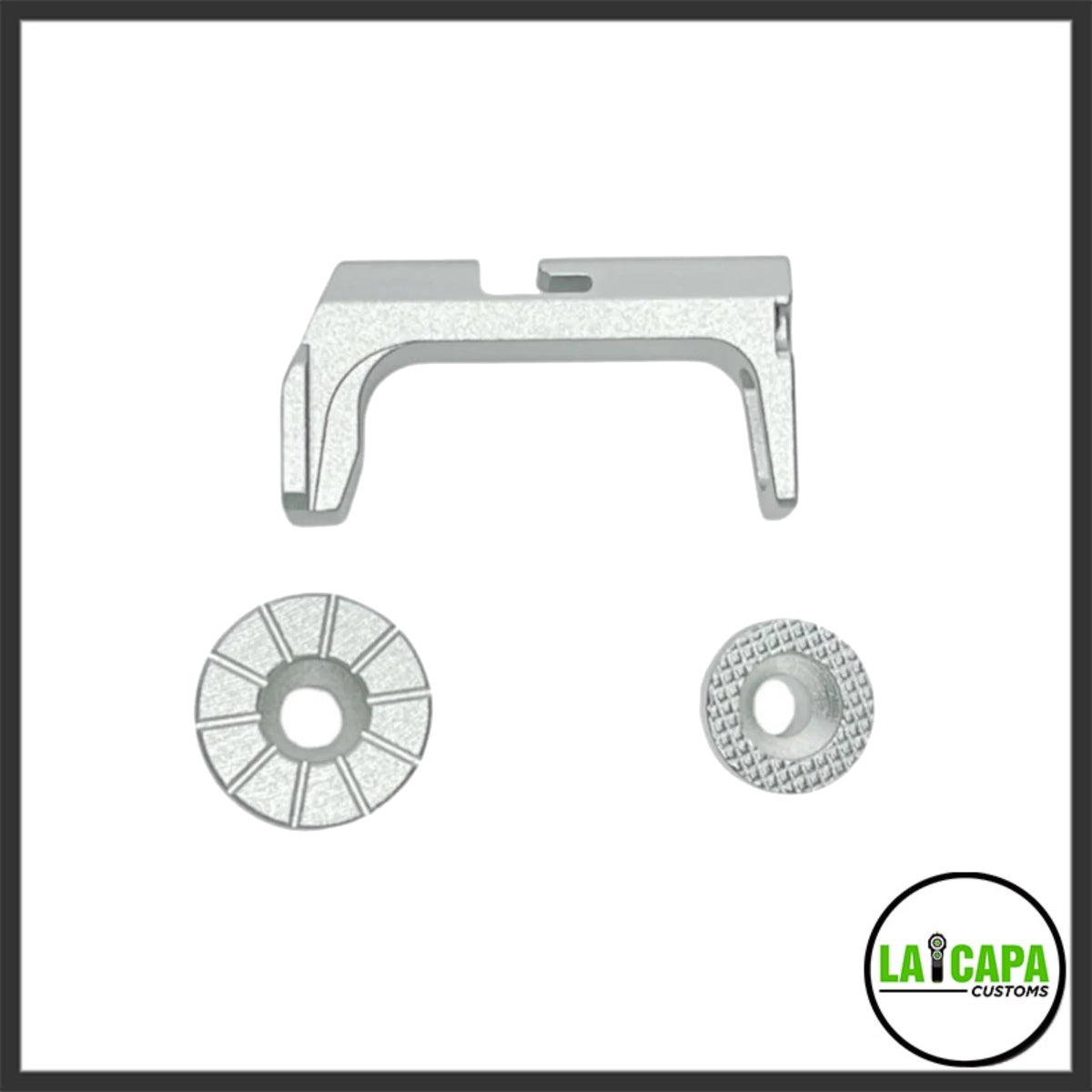 Fuku-2 CNC Magazine Release silver