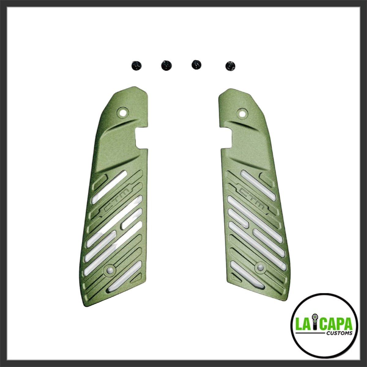 Fuku-2 Frame CNC Side Panel green