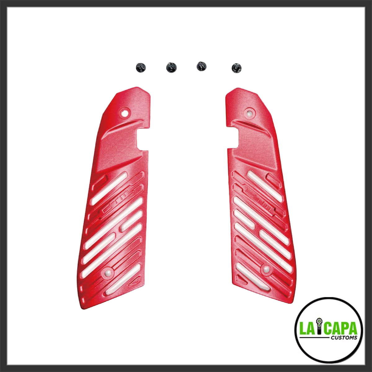 Fuku-2 Frame CNC Side Panel red