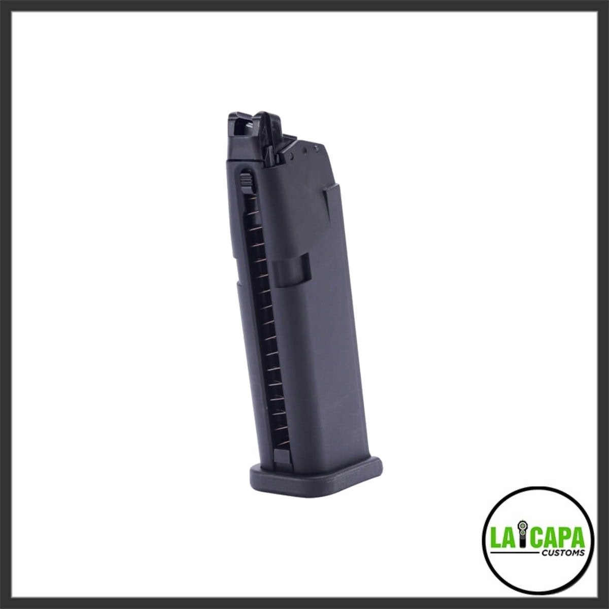 GLOCK G19 GEN 3 GBB MAG 6MM 19 RDS BLACK