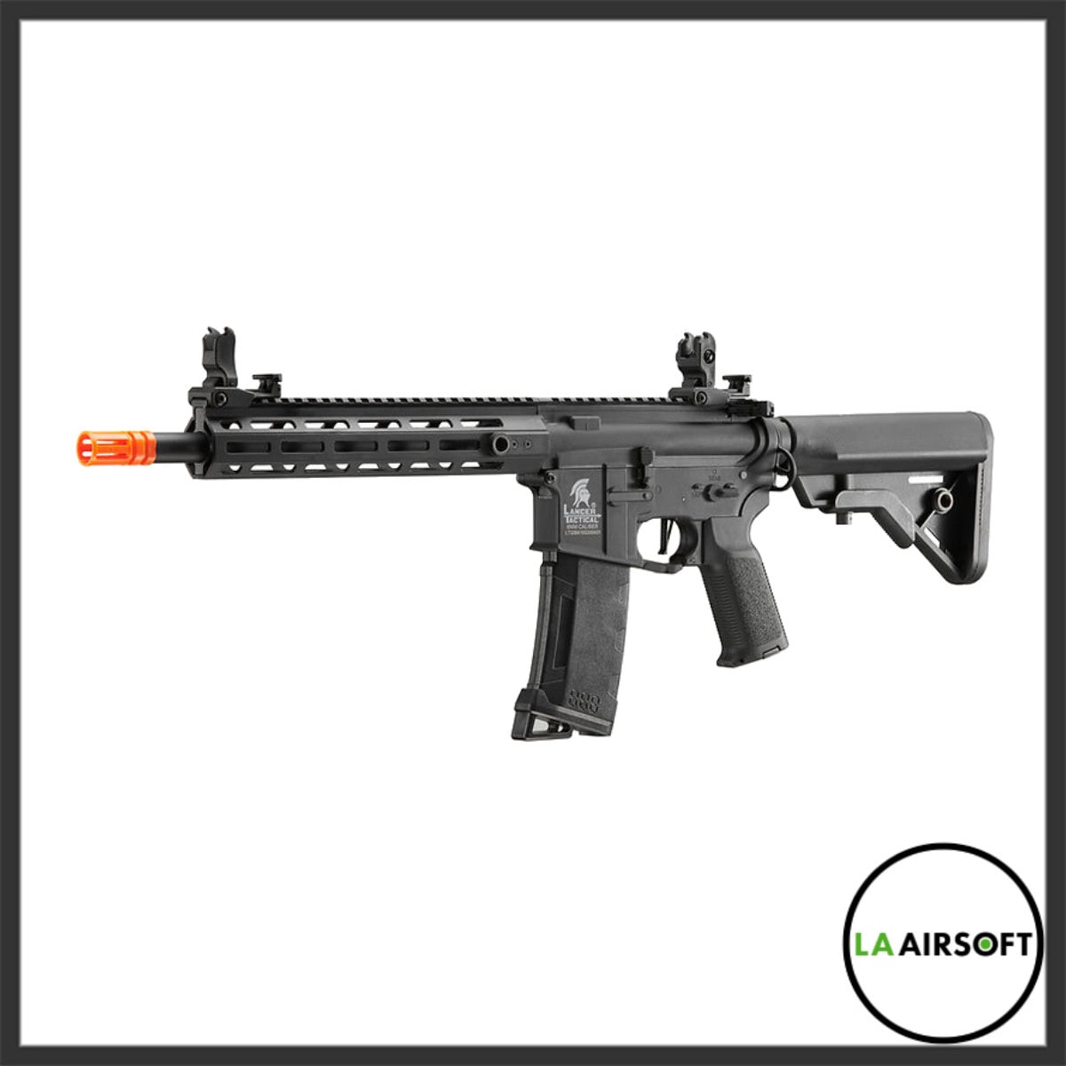 Lancer Tactical Gen 3 Hellion M-LOK 10" Airsoft AEG Rifle (Black)