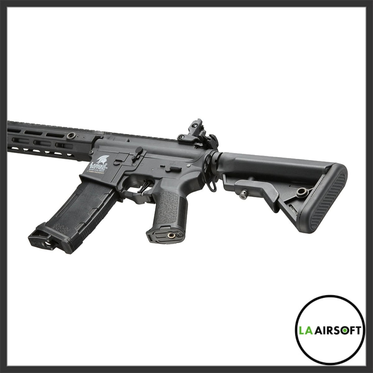Lancer Tactical Gen 3 Hellion M-LOK 10" Airsoft AEG Rifle (Black)