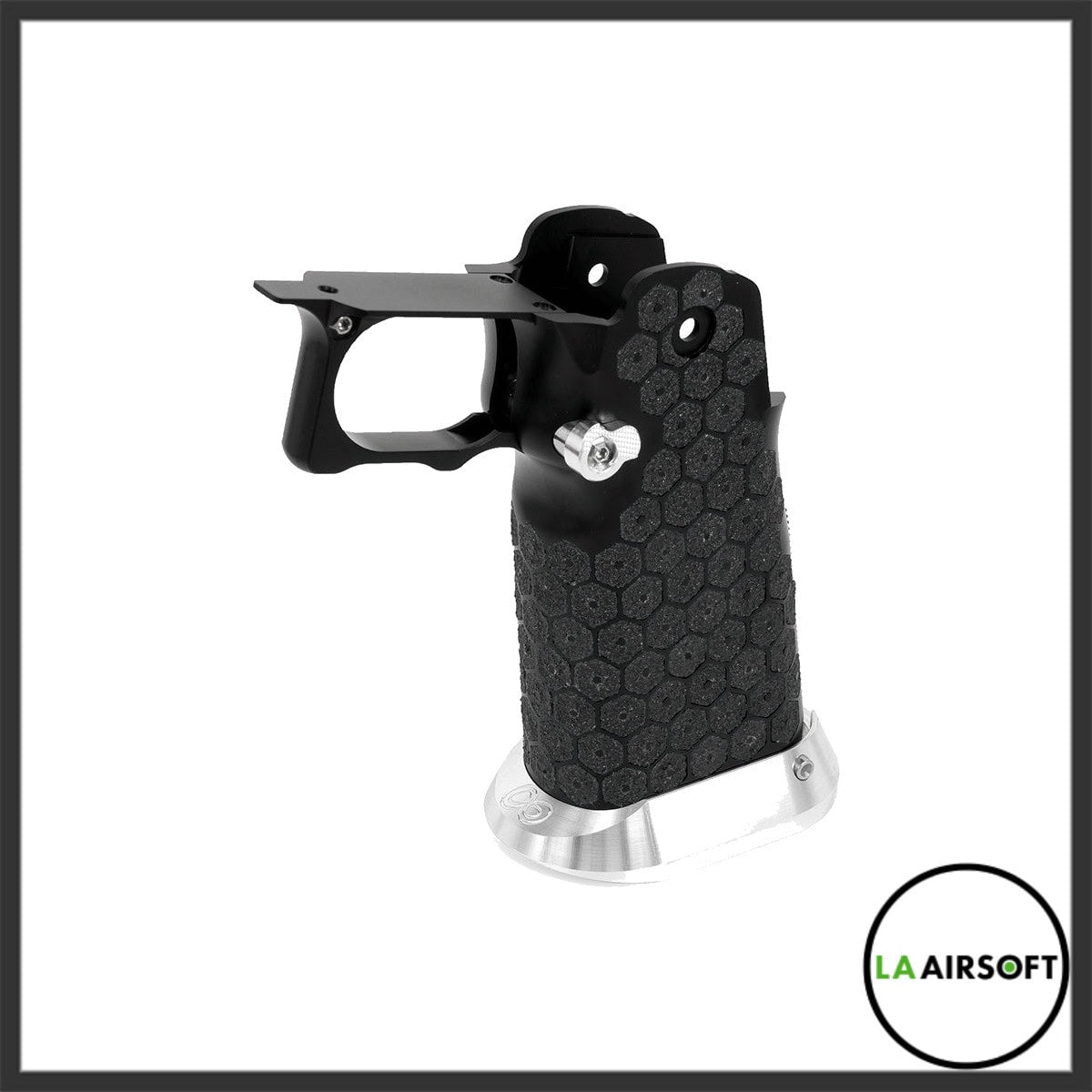 Gunsmith Bros Infinity Hex Tape Aluminum Grip - Black