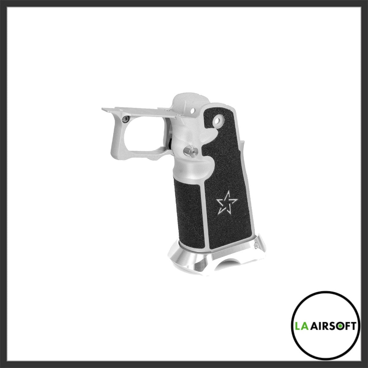 Gunsmith Bros Aluminum Grip Staccato tape - Silver