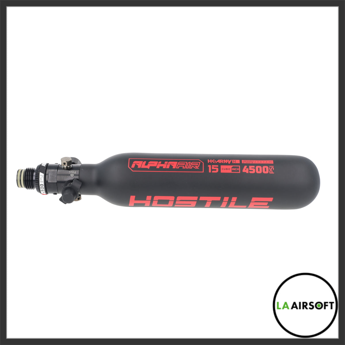 Hostile 15ci/4500 "Alpha Air" Carbon Fiber HPA Tank