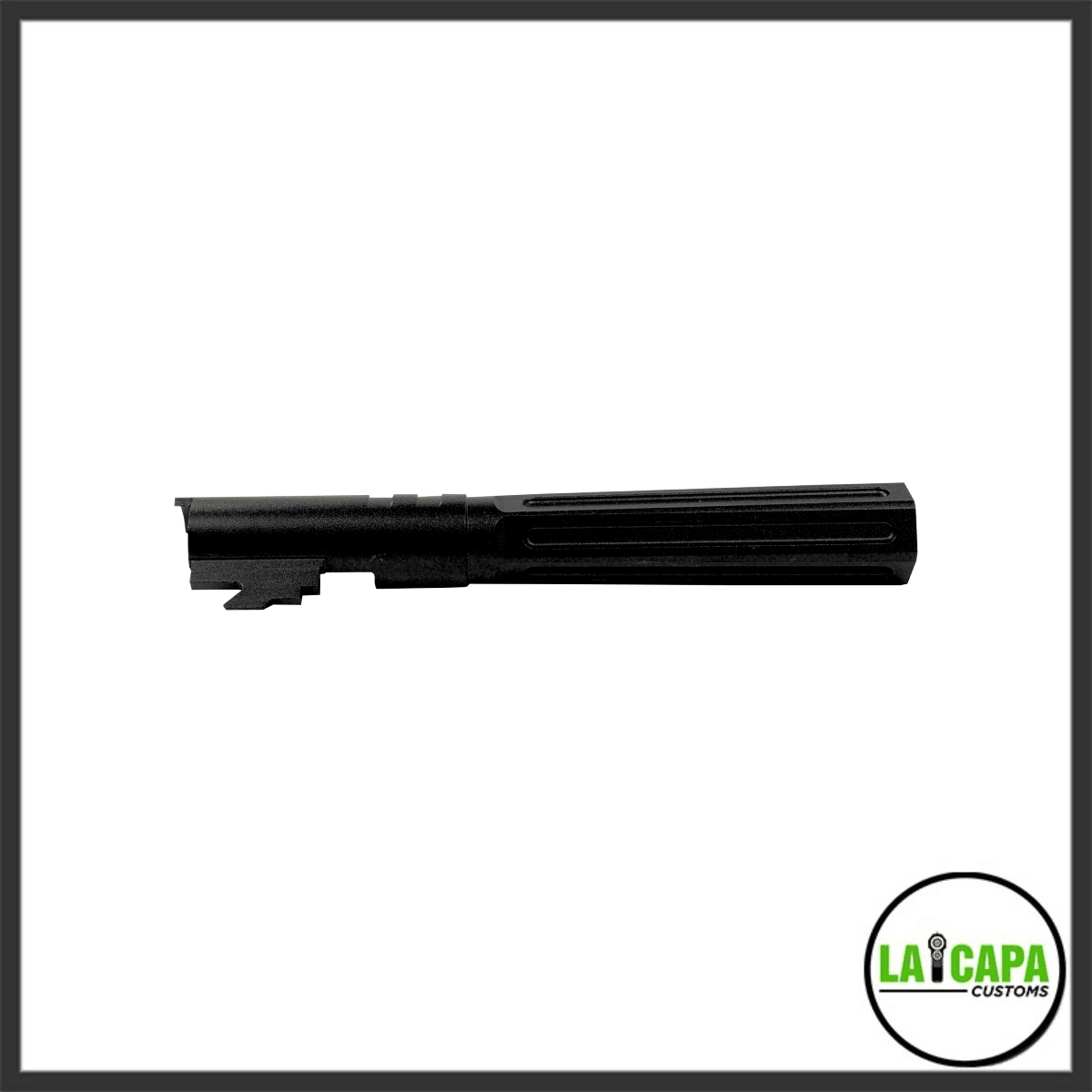 LA Capa Customs 5.1 HEXCUT Outer Barrel - Black