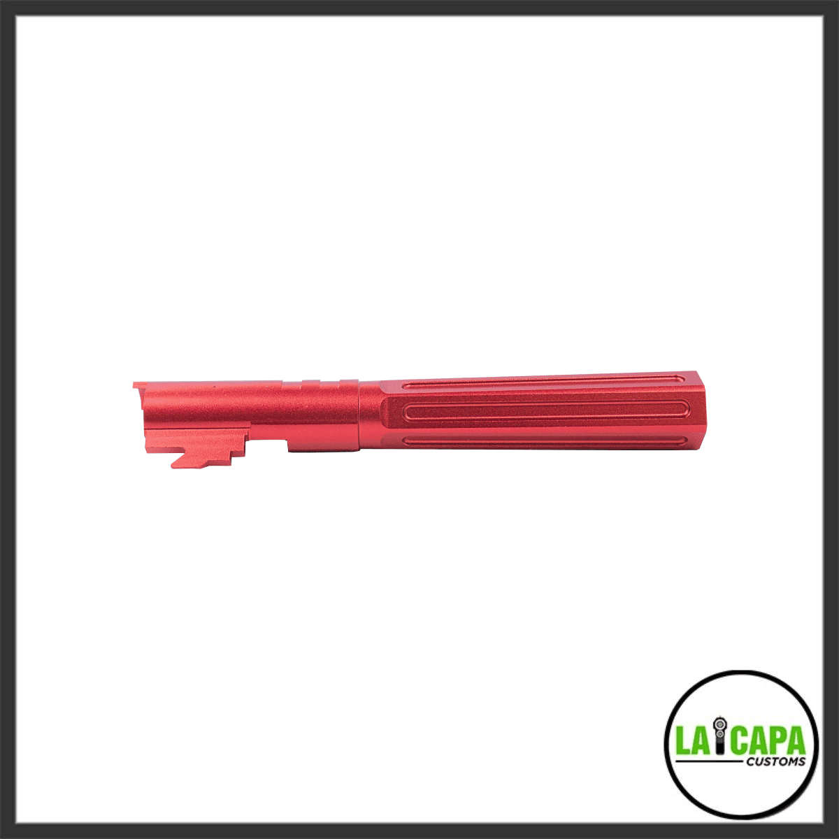 LA Capa Customs 5.1 HEXCUT Outer Barrel - Red