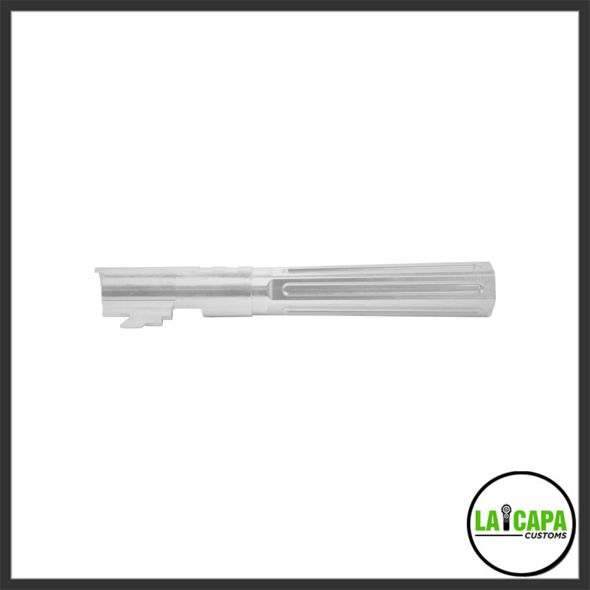 LA Capa Customs 5.1 HEXCUT Outer Barrel - Silver