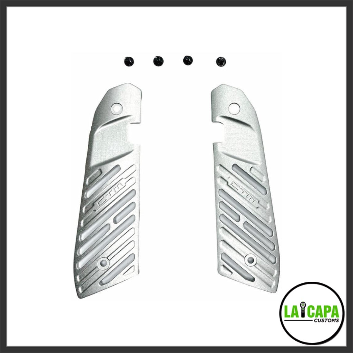 Fuku-2 Frame CNC Side Panel Silver