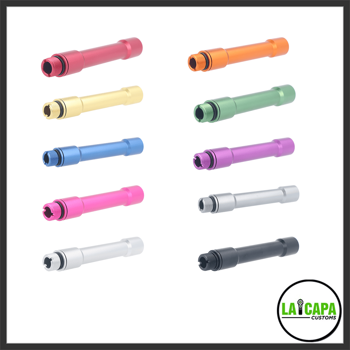 LA Innovations 155mm Aluminum Outer Barrel for LA Upper