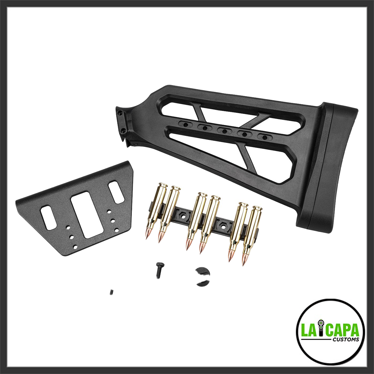 G&G LevAR Stock - Black