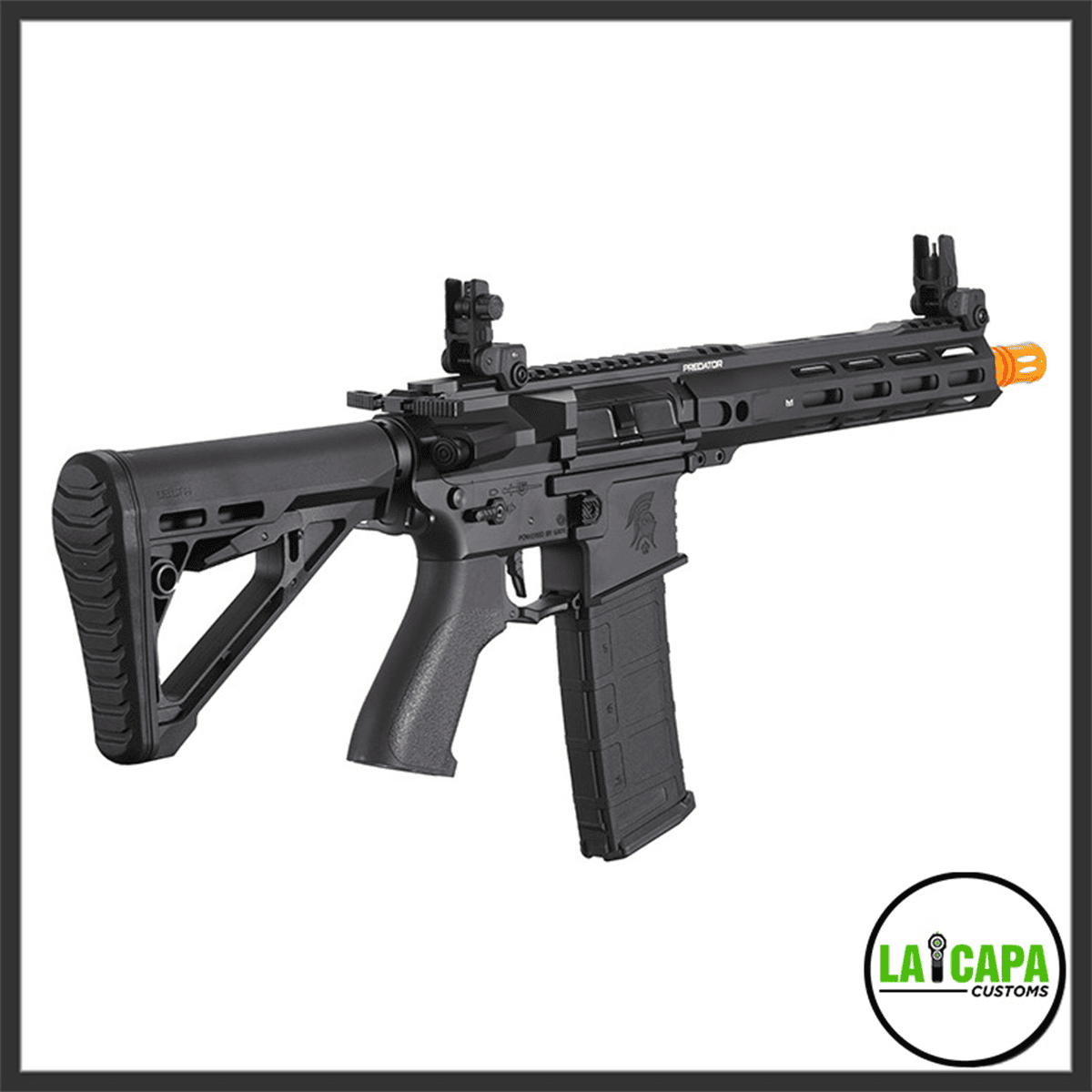 Lancer Tactical Gen 4 Predator 10" SBR AEG w/ Gate Aster II Bluetooth