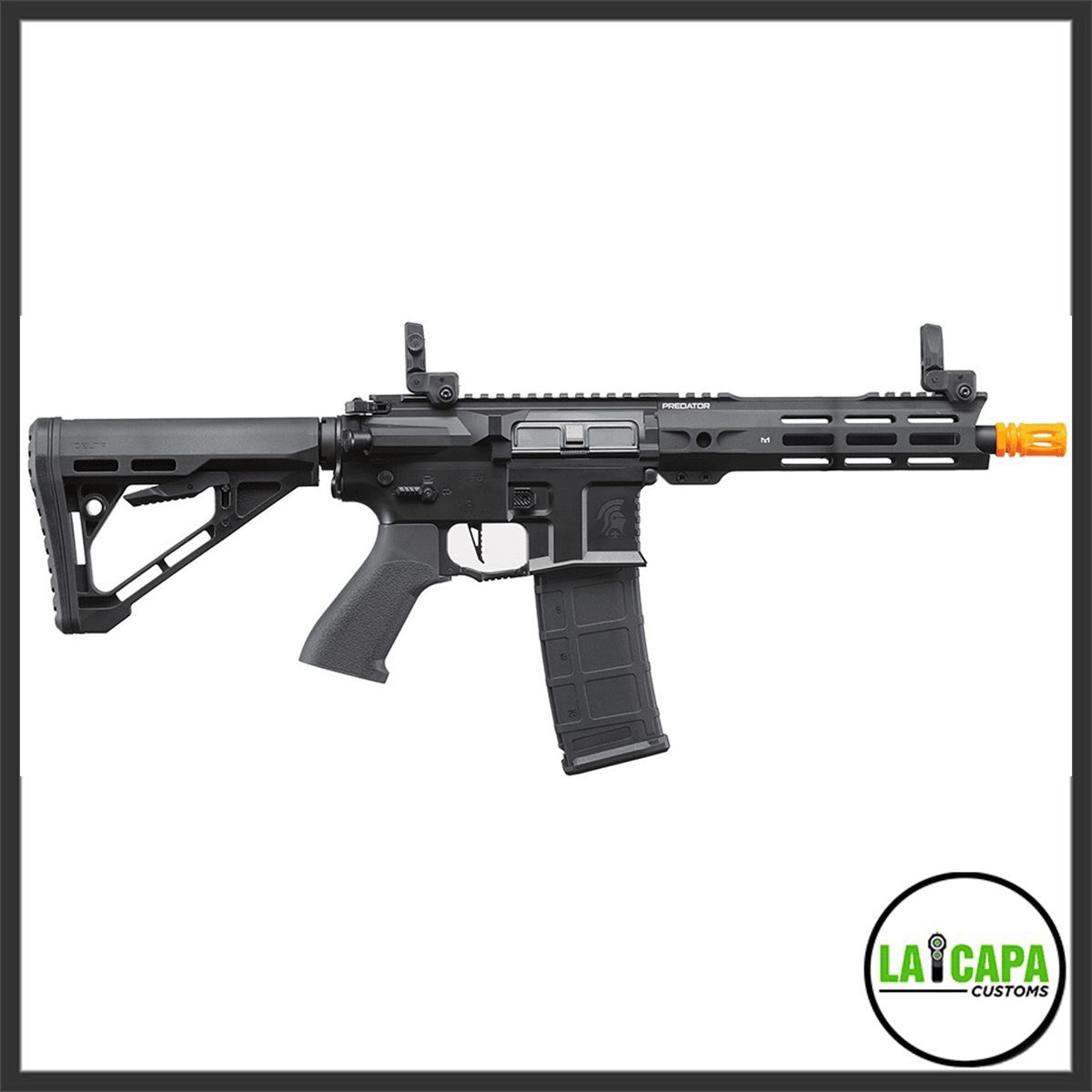 Lancer Tactical Gen 4 Predator 8" CQB AEG w/ Nebula II ETU
