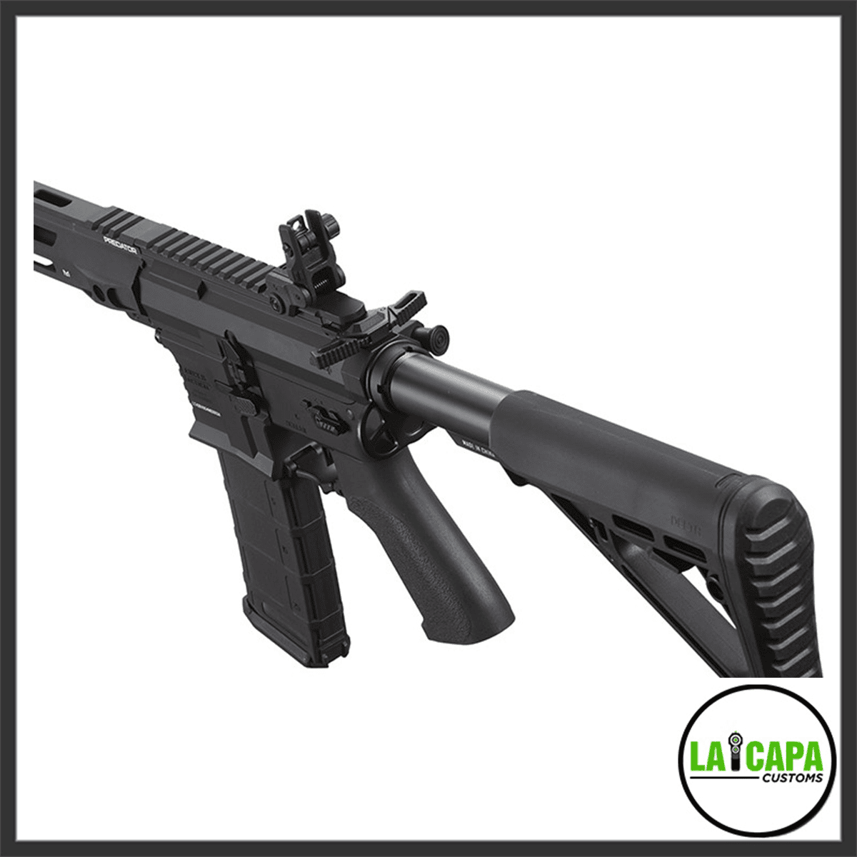 Lancer Tactical Gen 4 Predator 8" CQB AEG w/ Nebula II ETU