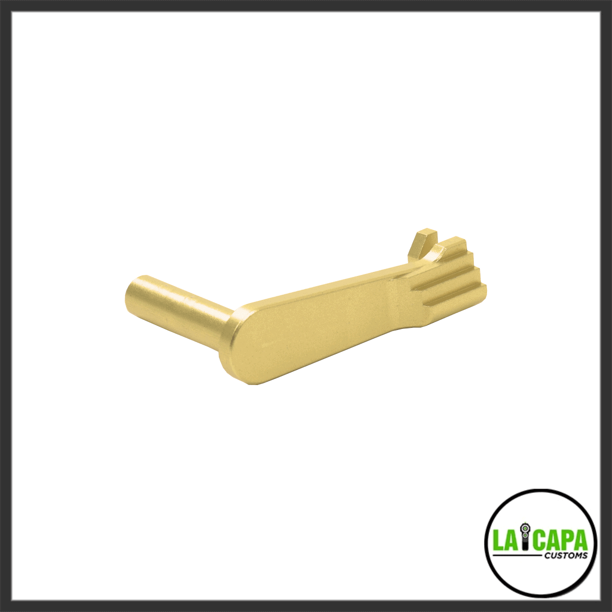 LA Capa Customs Aluminum Slide Stop - Gold