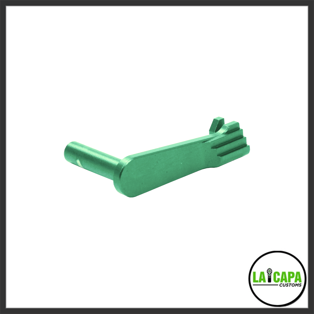 LA Capa Customs Aluminum Slide Stop - Green