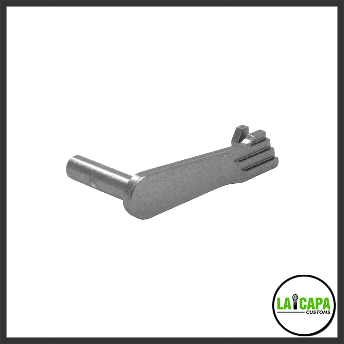 LA Capa Customs Aluminum Slide Stop - Grey
