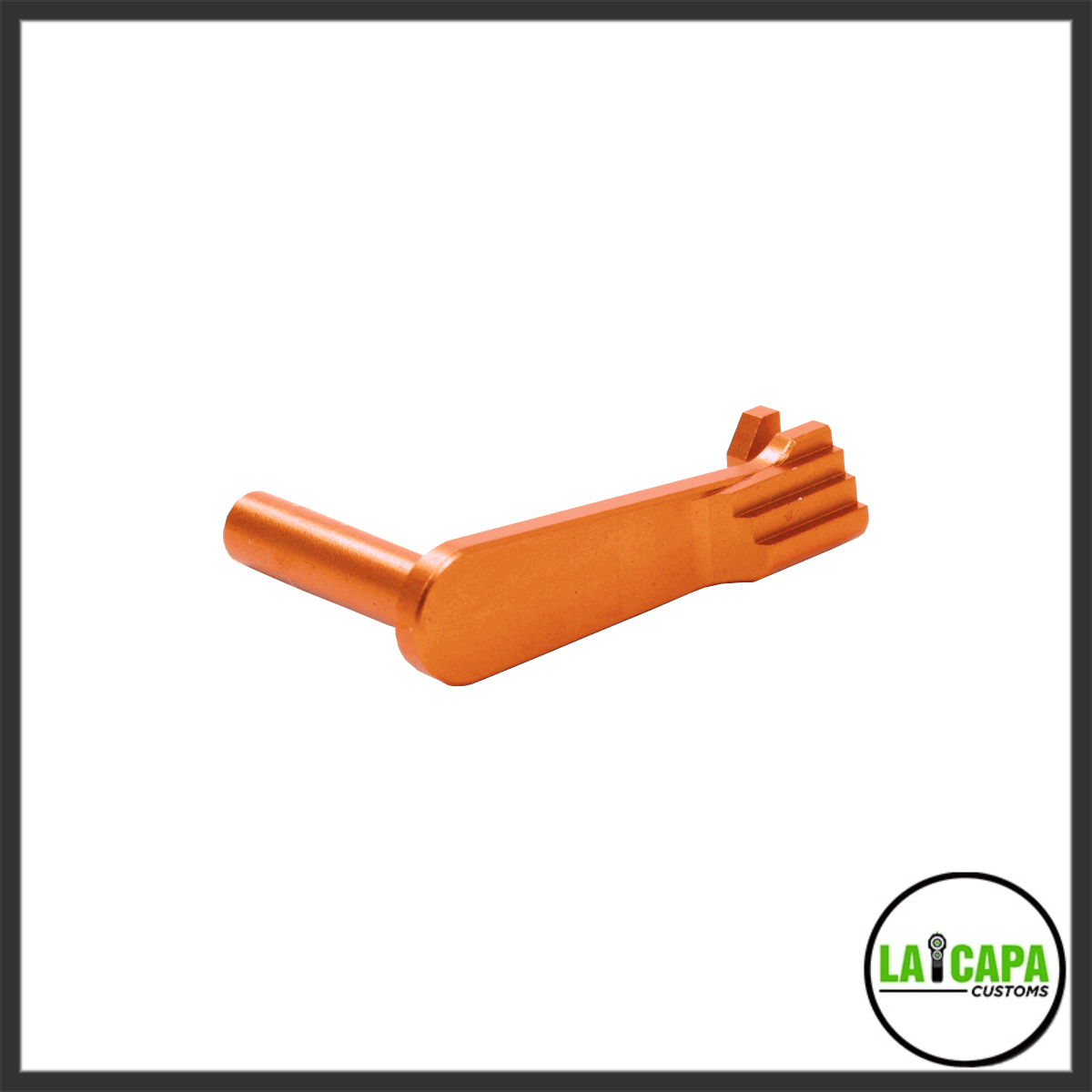 LA Capa Customs Aluminum Slide Stop - Orange