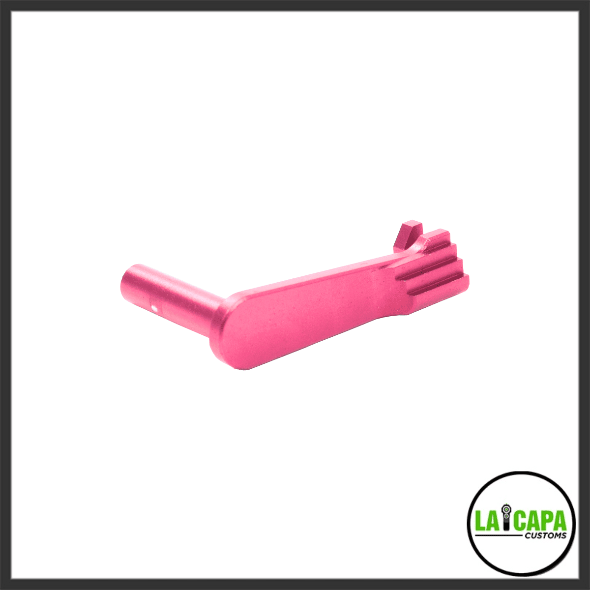 LA Capa Customs Aluminum Slide Stop - Pink