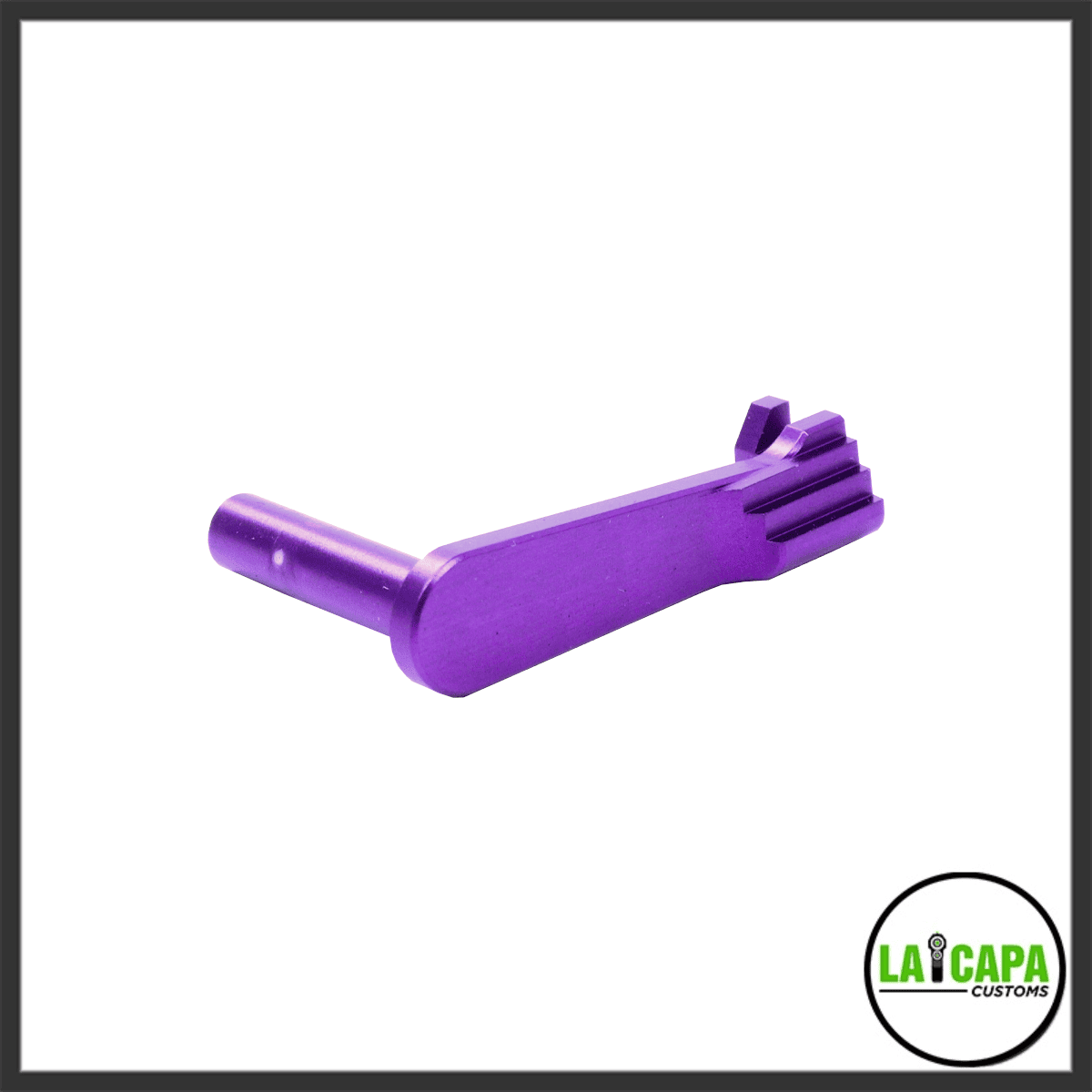 LA Capa Customs Aluminum Slide Stop - Purple