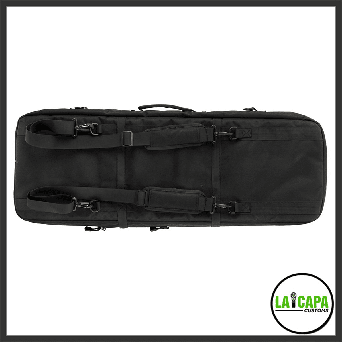 Lancer Tactical 1000D Nylon 35" Double Rifle Gun Bag