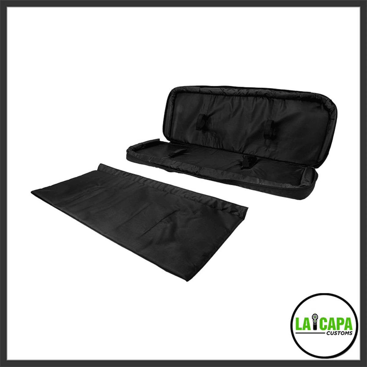 Lancer Tactical 1000D Nylon 35" Double Rifle Gun Bag