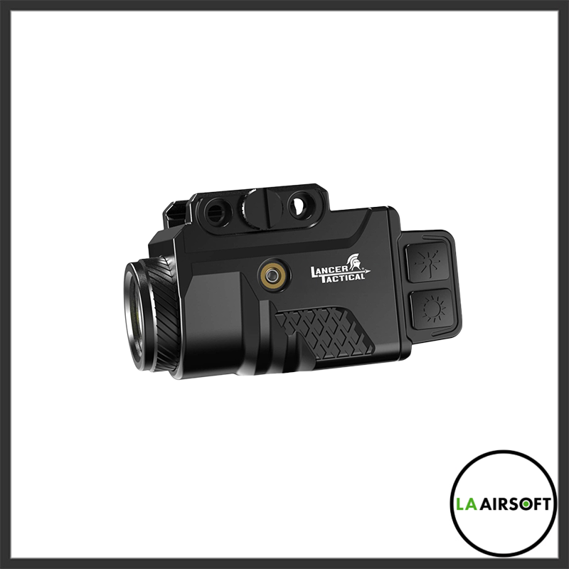 Lancer Tactical PL480 Tactical LED Pistol Light with Red Laser