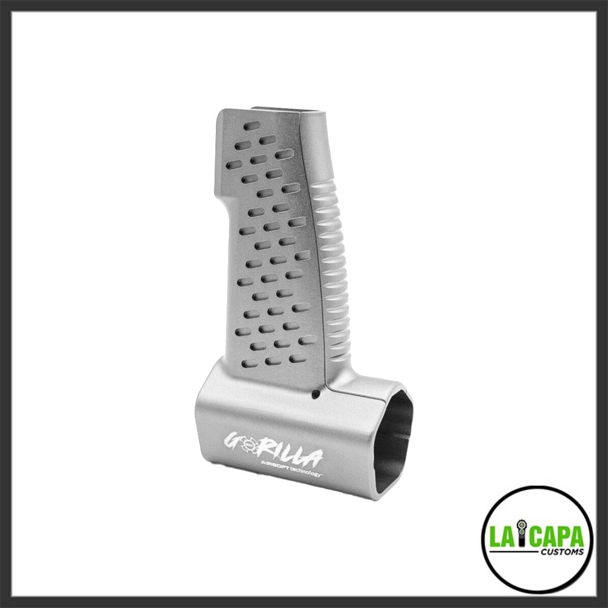 MAC MSG (Multireg Speedsoft Grip) Aluminum Grip silver