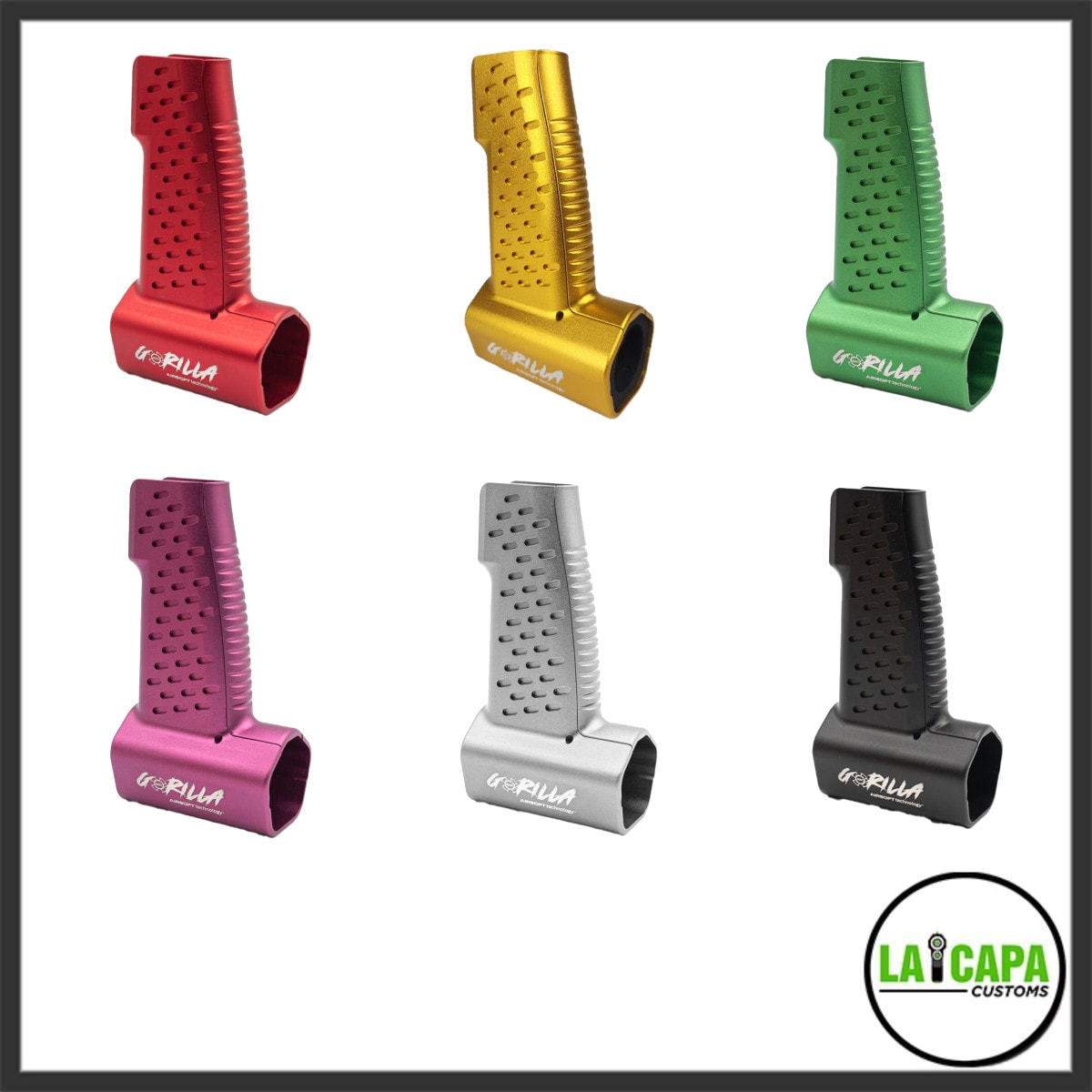 MAC MSG (Multireg Speedsoft Grip) Aluminum Grip