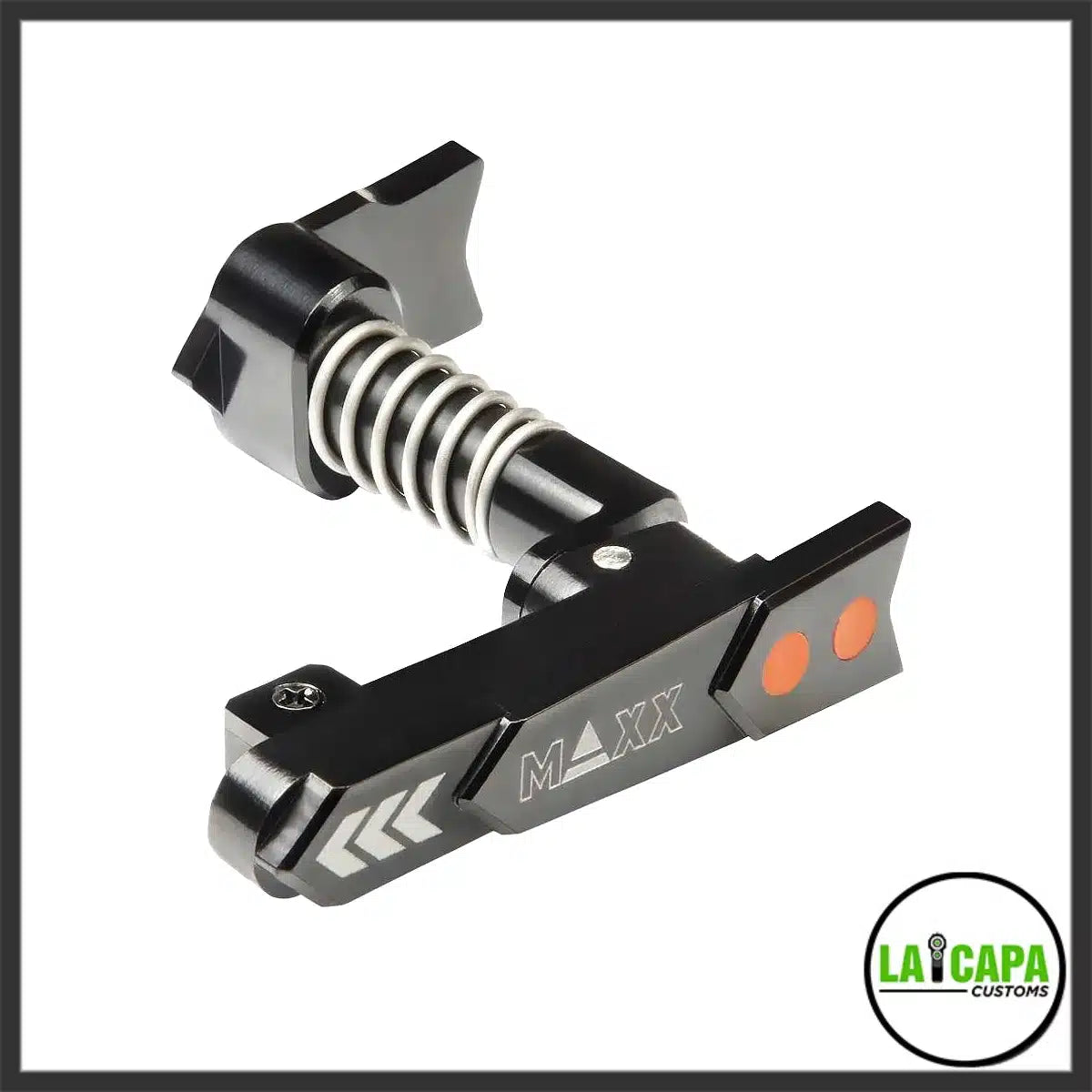 MAXX Model CNC Aluminum Magazine Release (Style A) black