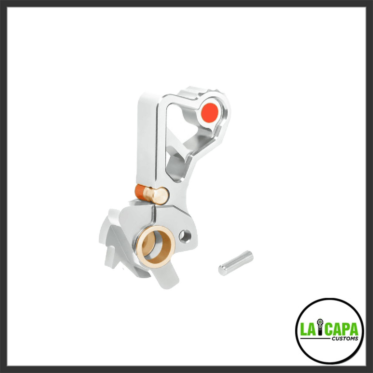 NexxSpeed Aluminum Hammer (Style A) for Hi-Capa Silver