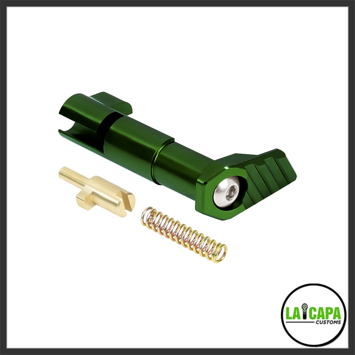 NexxSpeed Aluminum Magazine Catch for Hi Capa Green