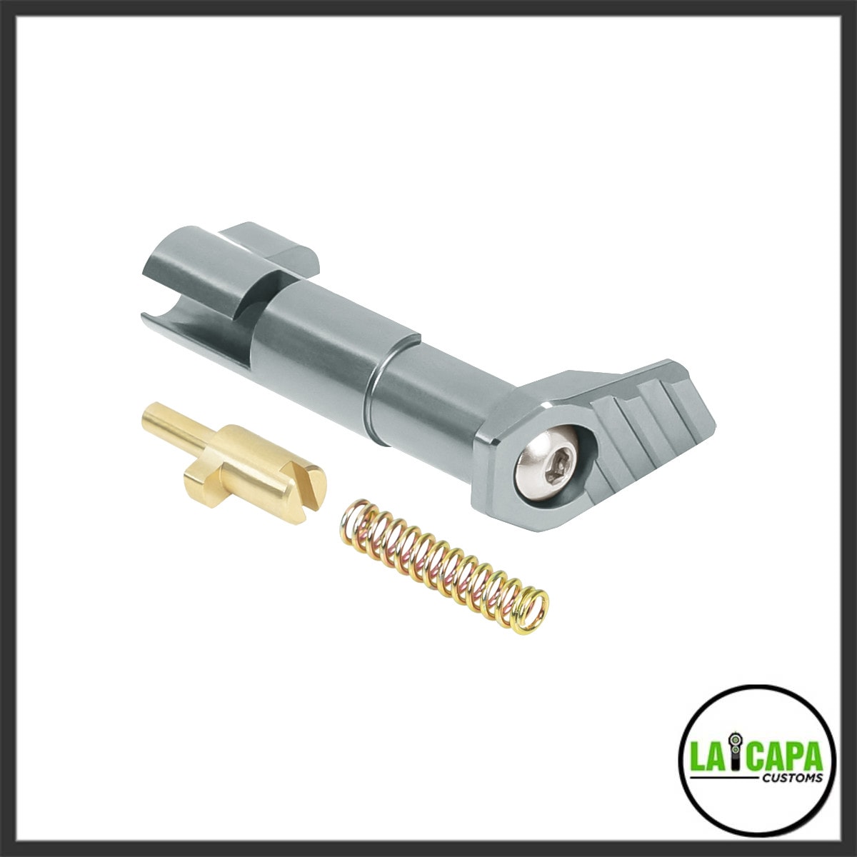 NexxSpeed Aluminum Magazine Catch for Hi Capa Grey