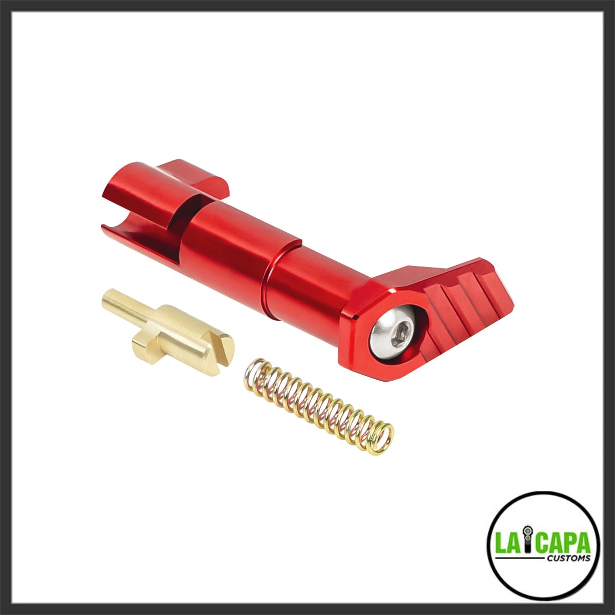 NexxSpeed Aluminum Magazine Catch for Hi Capa Red