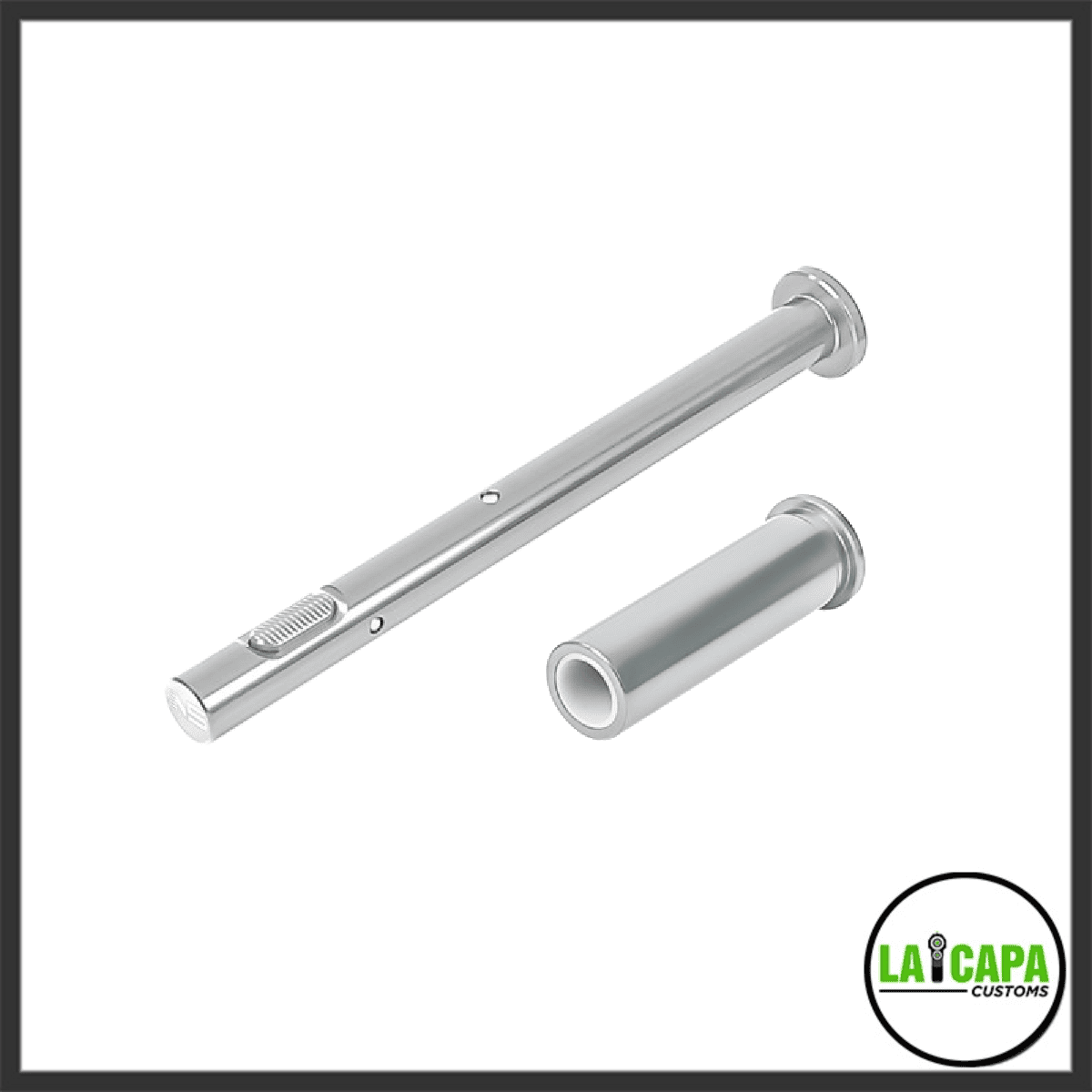 NexxSpeed Aluminum Recoil Spring Plug and Guide Rod for Hi-CAPA 5.1 Silver