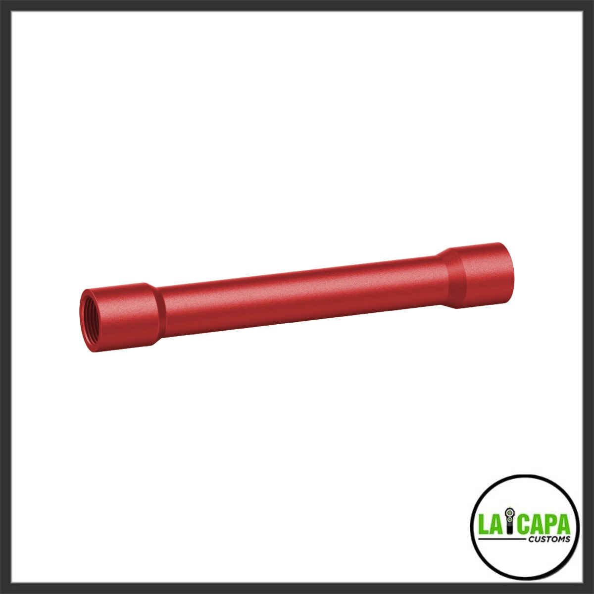LA Innovations 185mm Aluminum Outer Barrel for LA Innovations Upper red