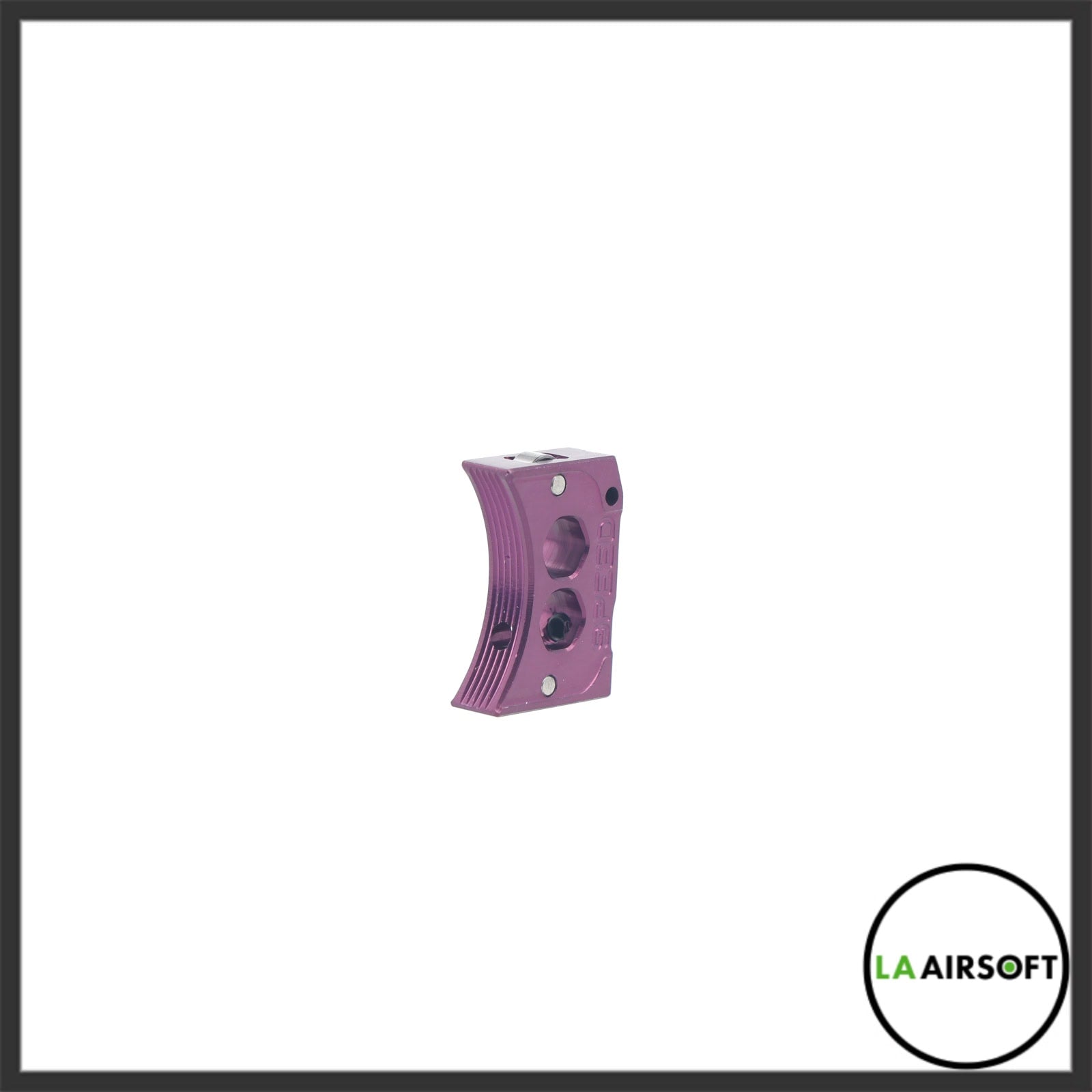 SPEED Airsoft "Hex Holes" Curved Trigger for Hi Capa