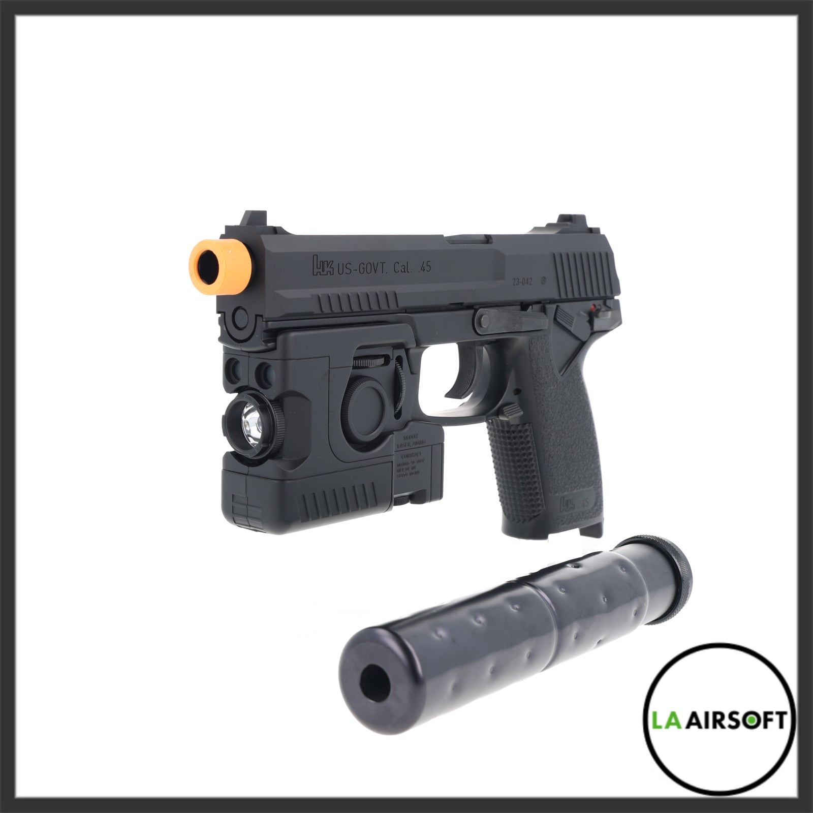 Tokyo Marui SOCOM MK23 Gas Pistol Full Set with Carrying Case