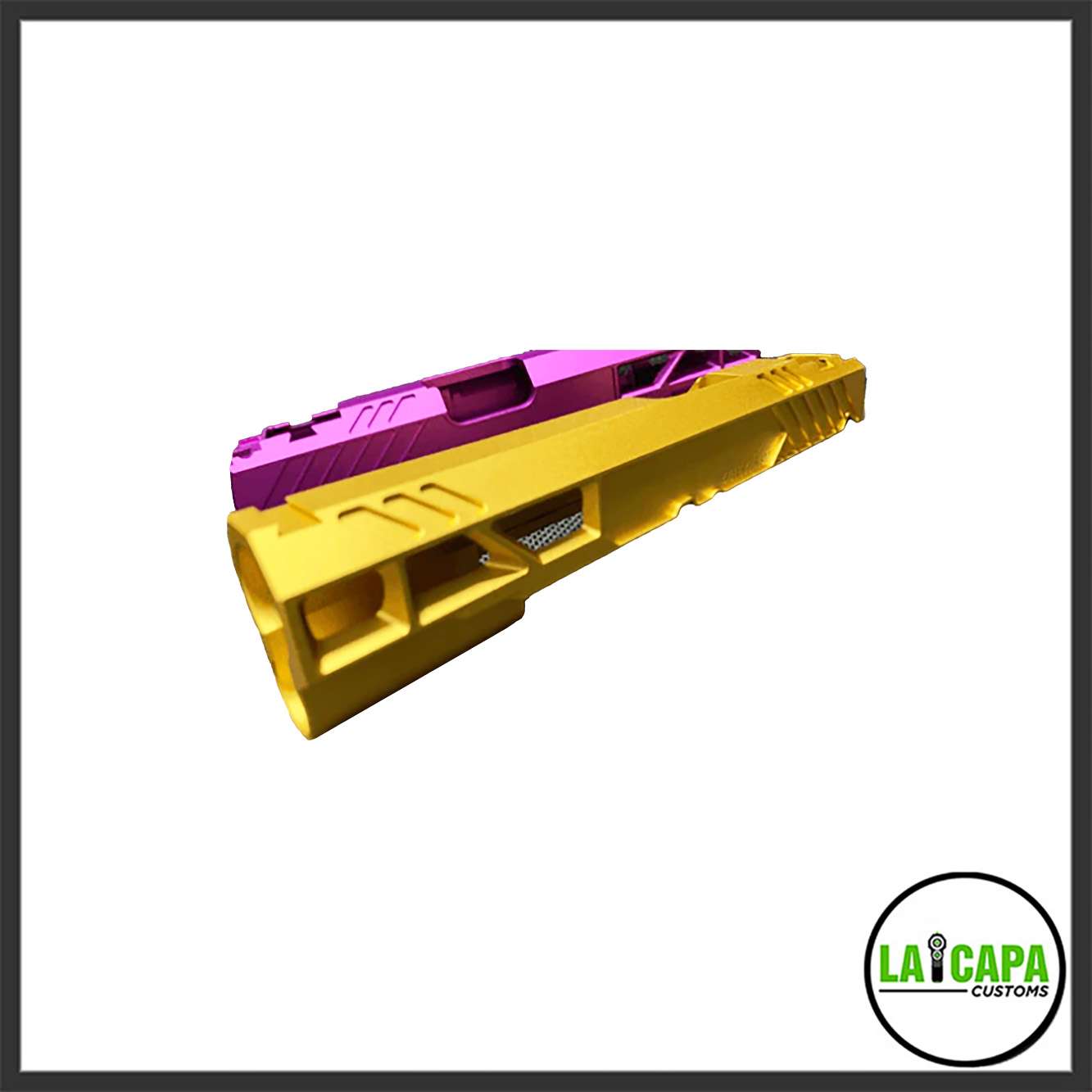 Dr. BLACK Type 507 5.1 Slide - Gold & Pink