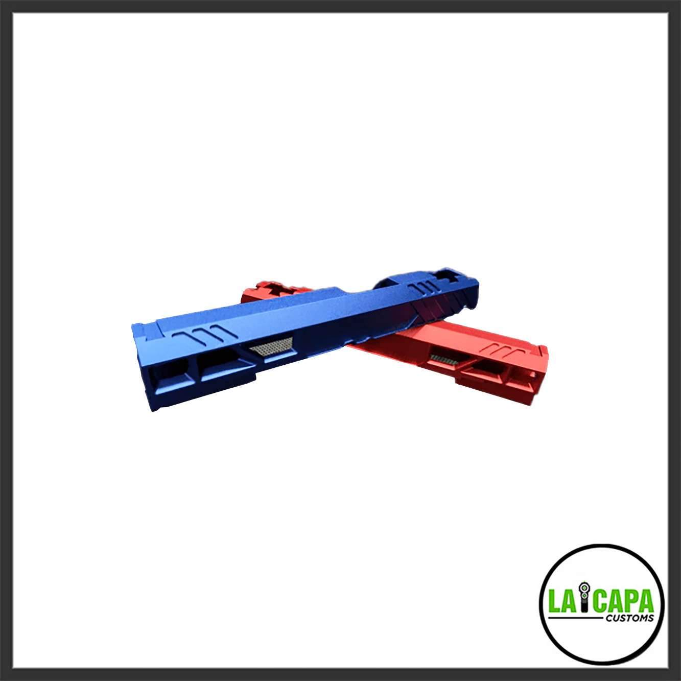Dr. BLACK Type 507 5.1 Slide - Blue & Red