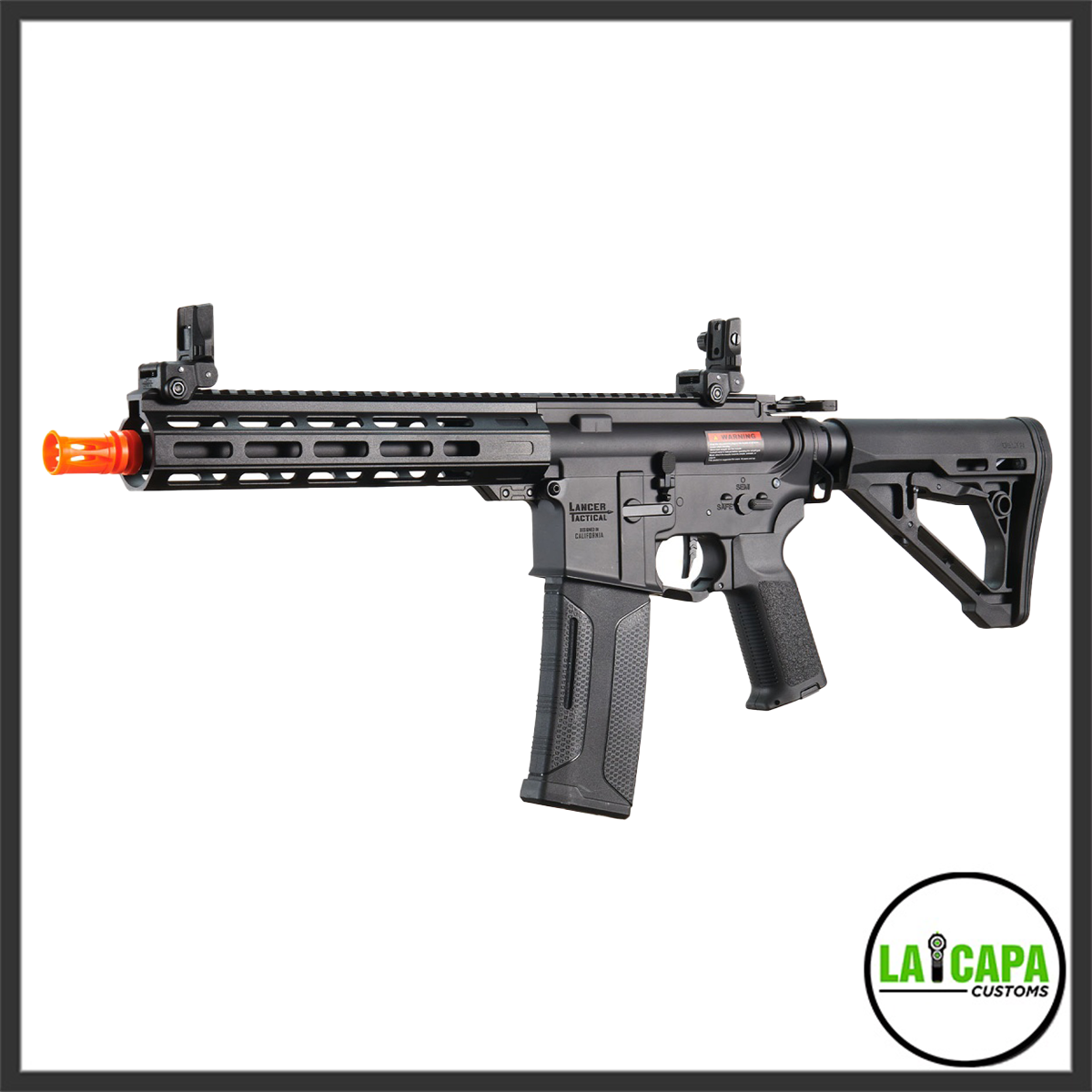 Lancer Tactical x WAG Edition W10 Widowmaker Gen 4 AEG (Black)