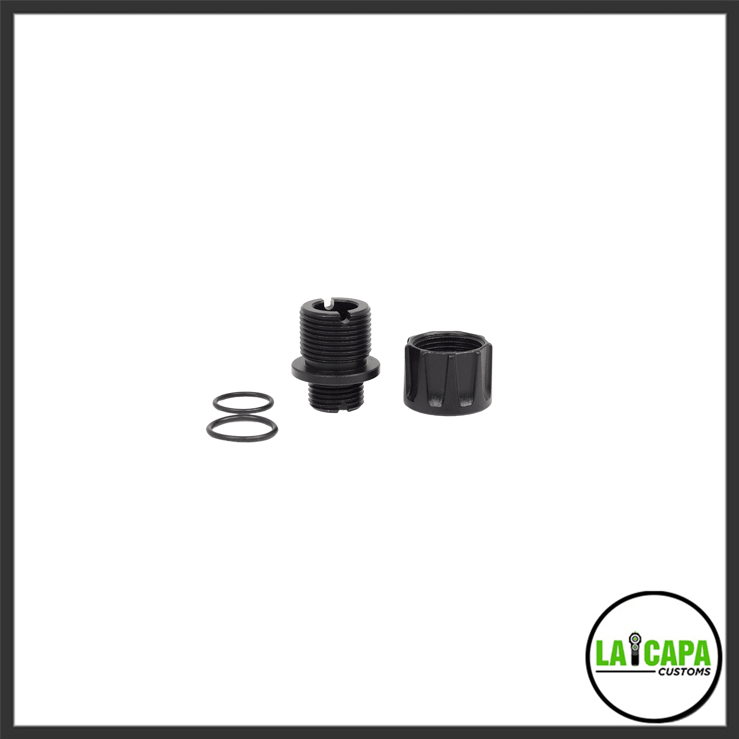 LA Capa Customs Thread Adapter - Black