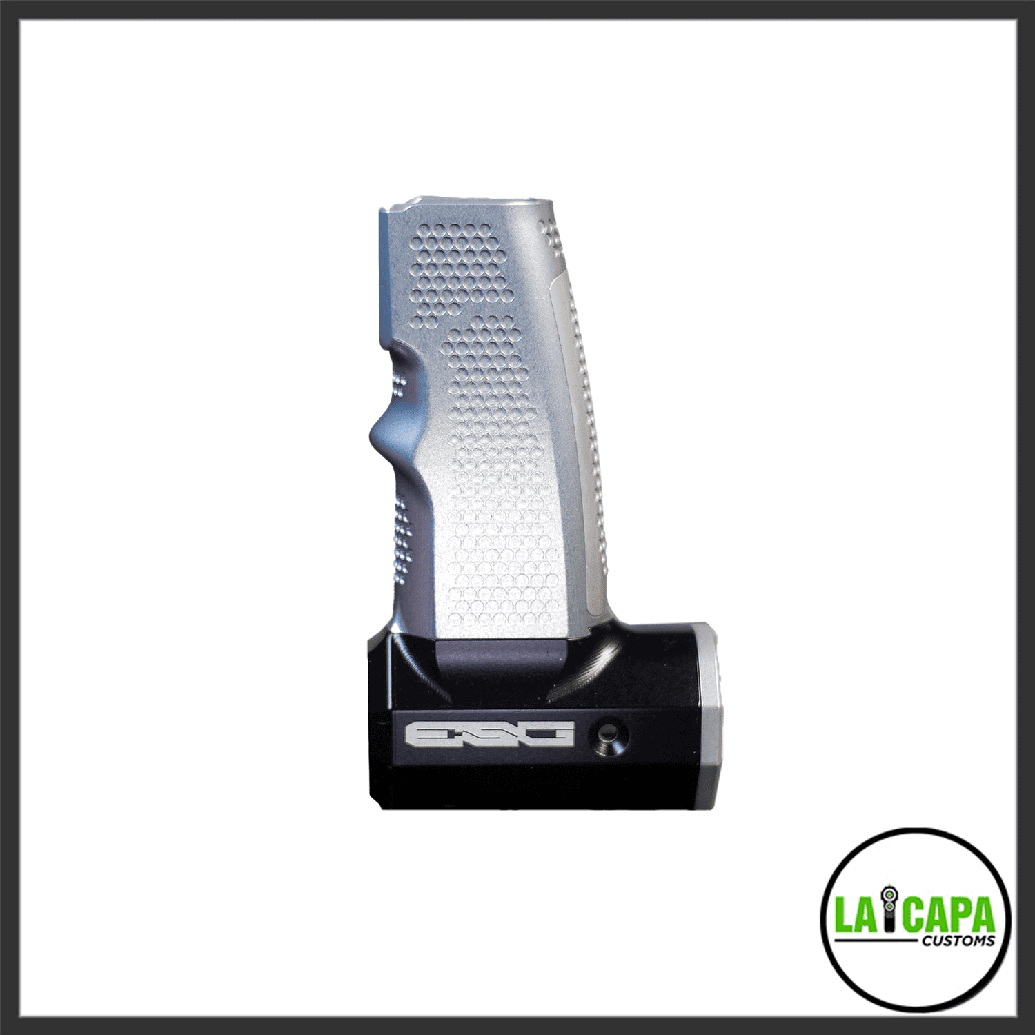 ESG Aluminum Grip Bulge - Silver