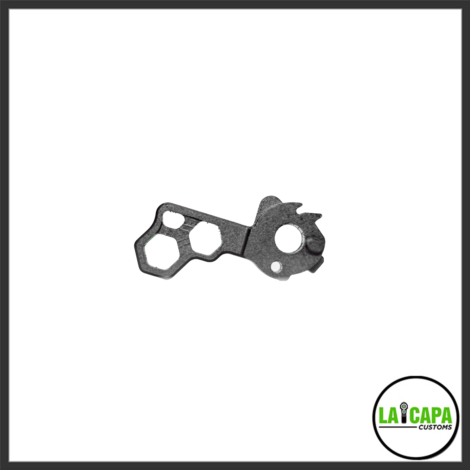LA Capa Customs Aluminum Ambi Safeties - Black