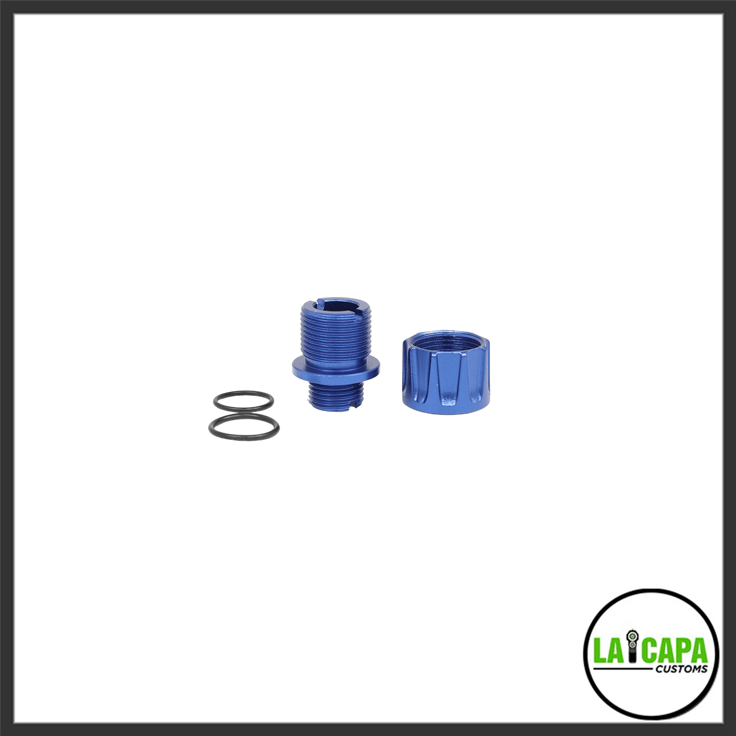 LA Capa Customs Thread Adapter - Blue