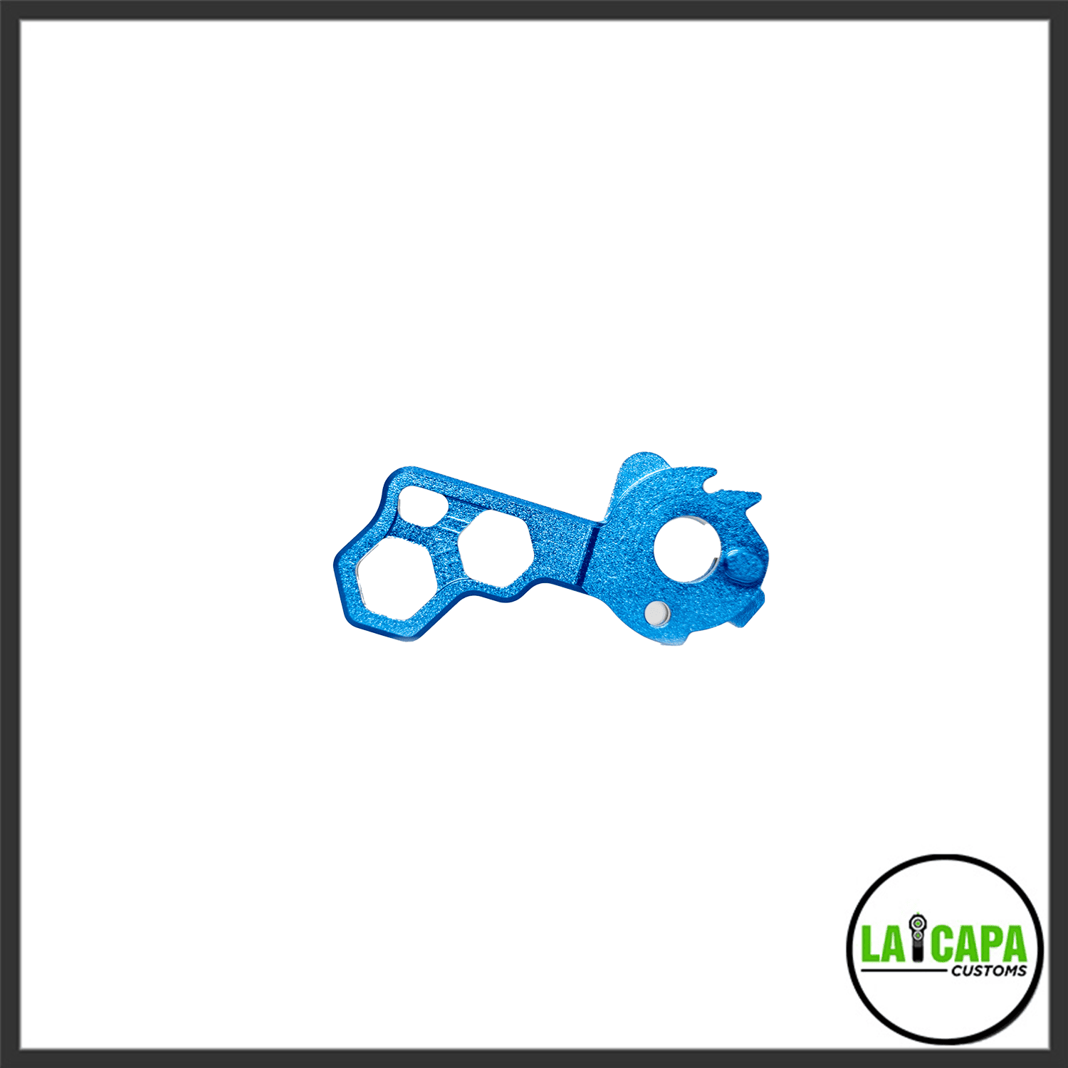 LA Capa Customs Aluminum Ambi Safeties - Blue