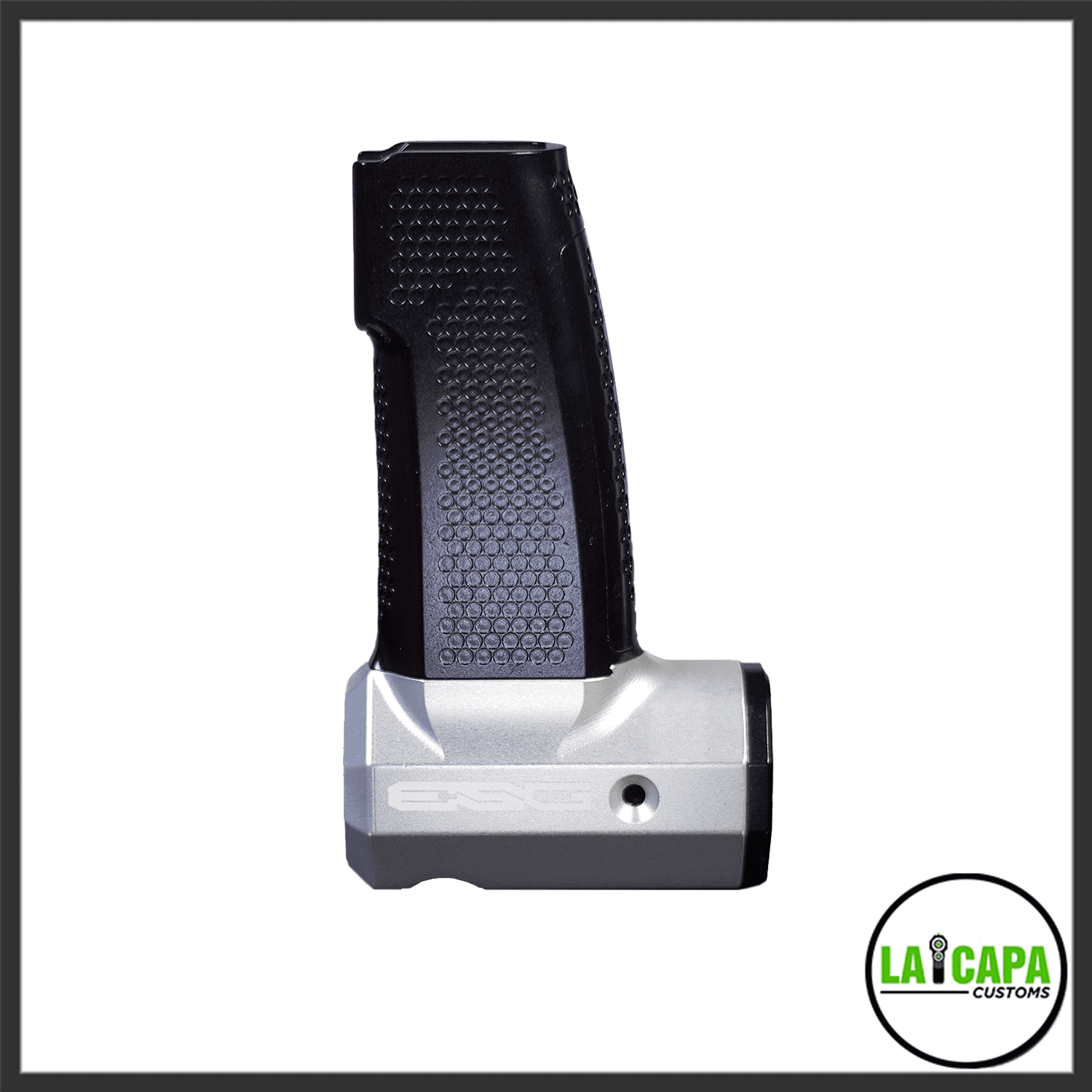 ESG Aluminum Grip Straight - Black Silver