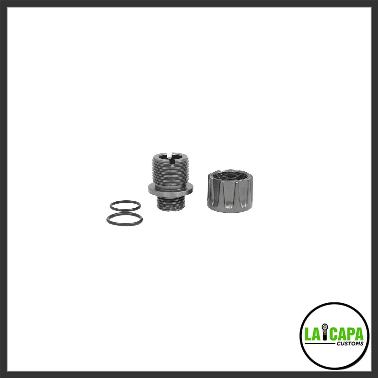 LA Capa Customs Thread Adapter - Grey