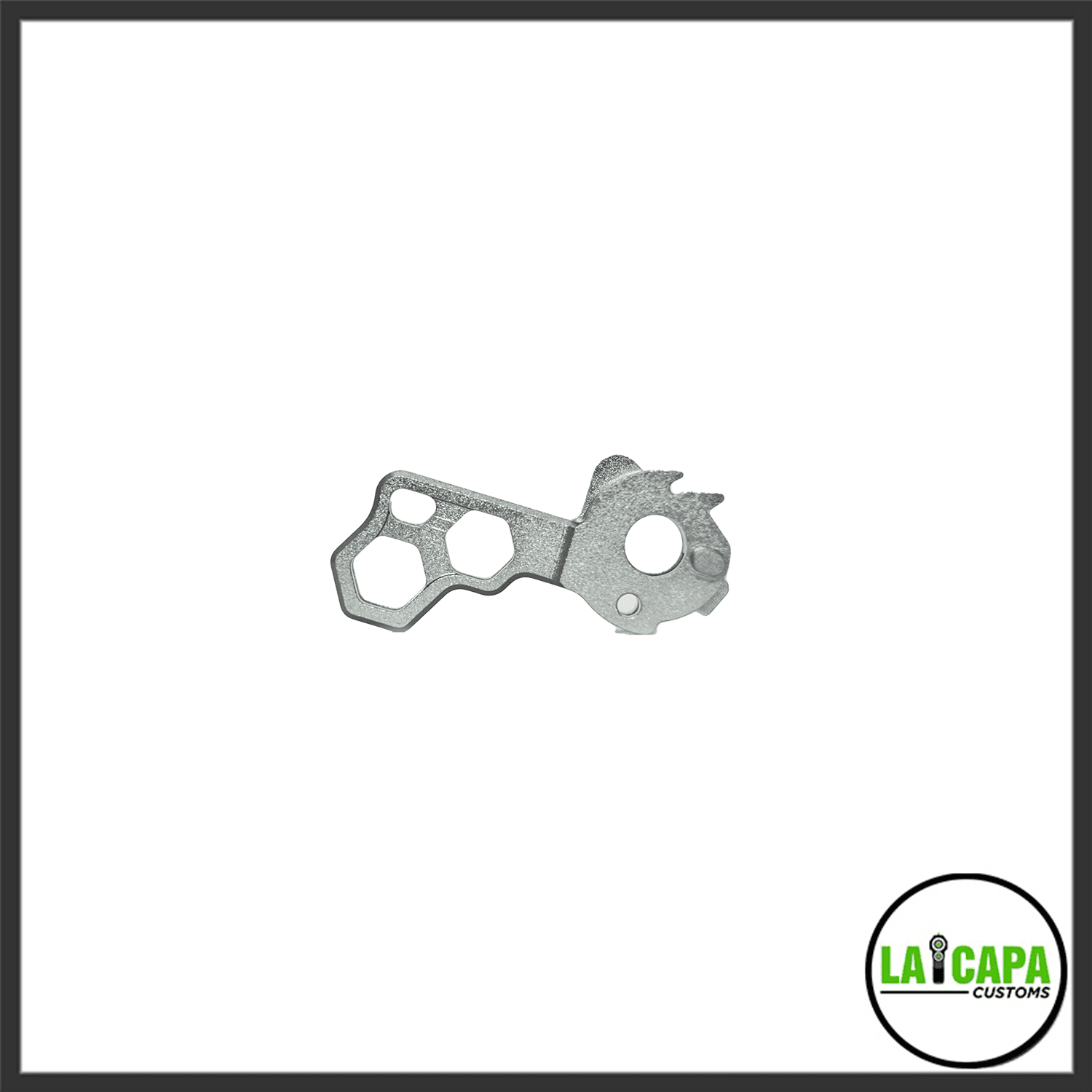 LA Capa Customs Aluminum Ambi Safeties - Grey